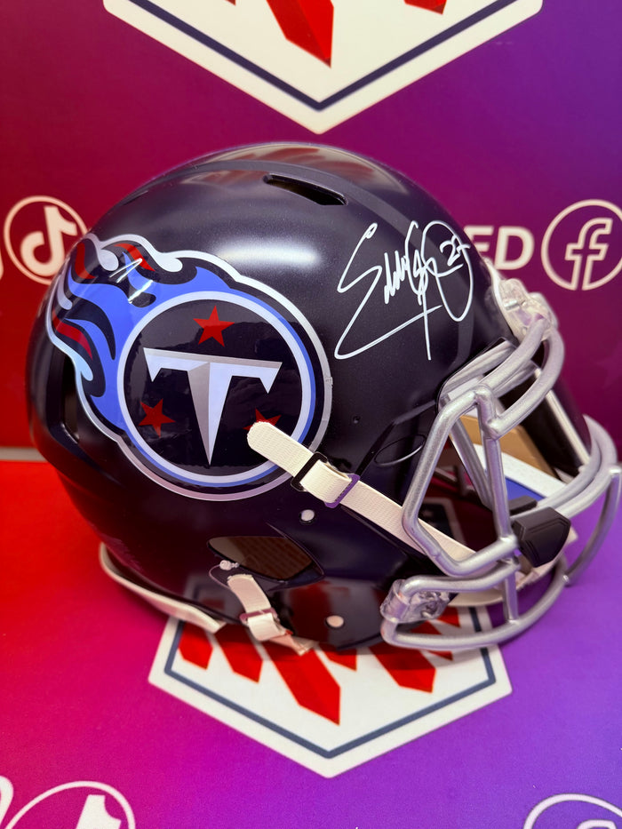 Eddie George Tennessee Titans Full Size Authentic Helmet