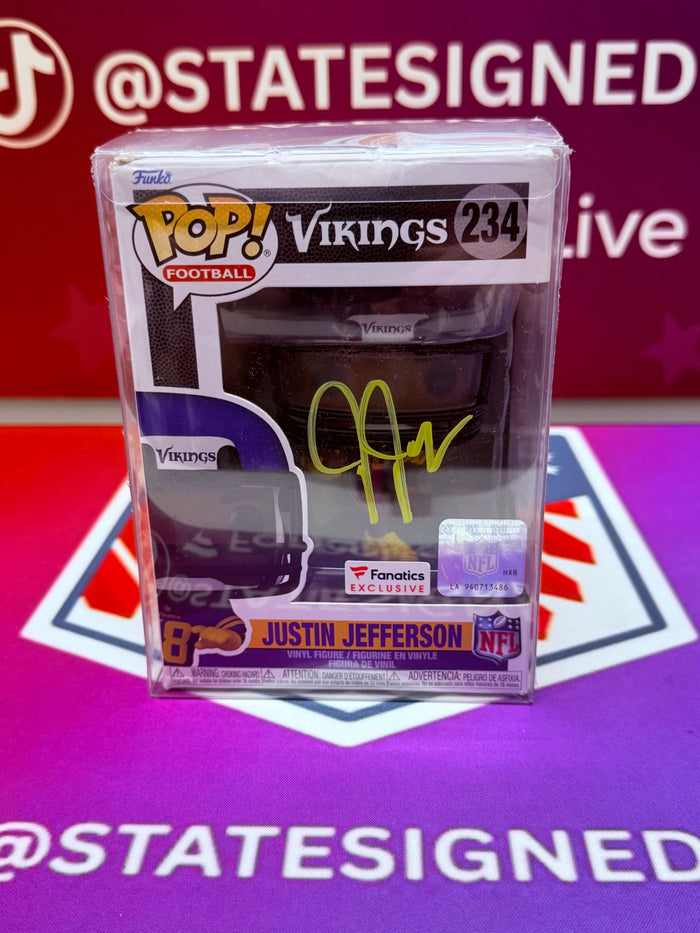 Justin Jefferson Minnesota Vikings Funko Pop