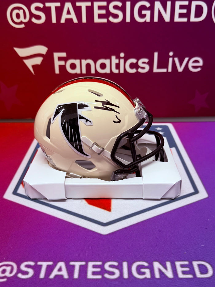 Bijan Robinson Atlanta Falcons Retro Mini Helmet