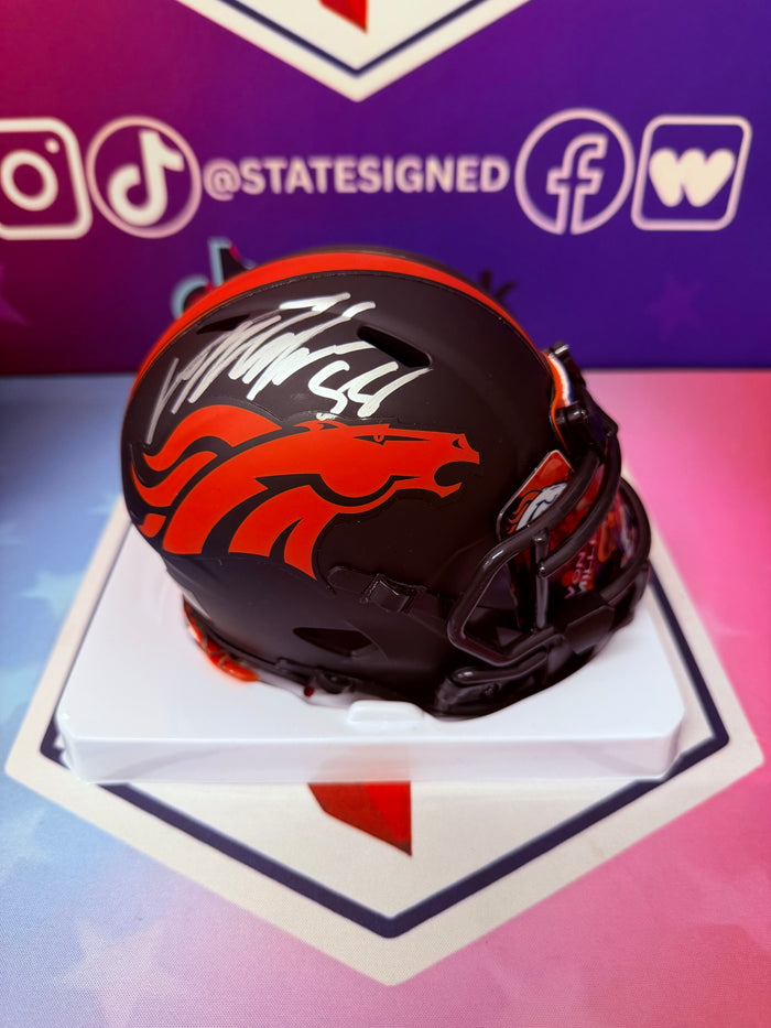 Von Miller Denver Broncos Eclipse Mini Helmet