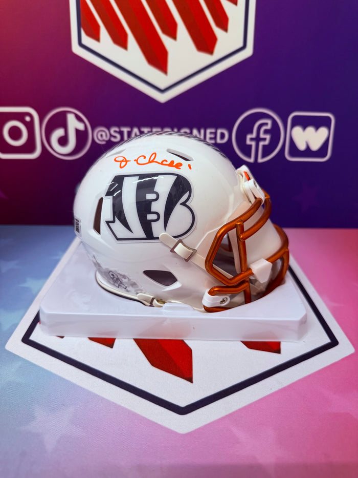 Ja'Marr Chase Cincinnati Bengals STS 2025 Mini Helmet