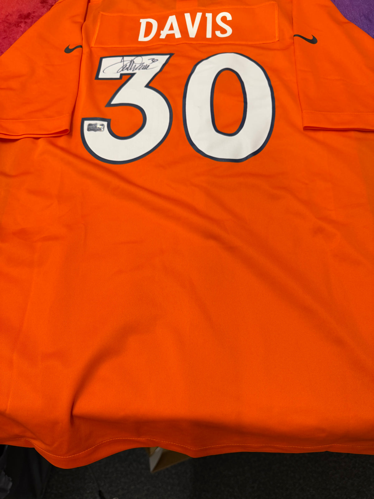 Terrell Davis Denver Broncos Nike Authentic Jersey