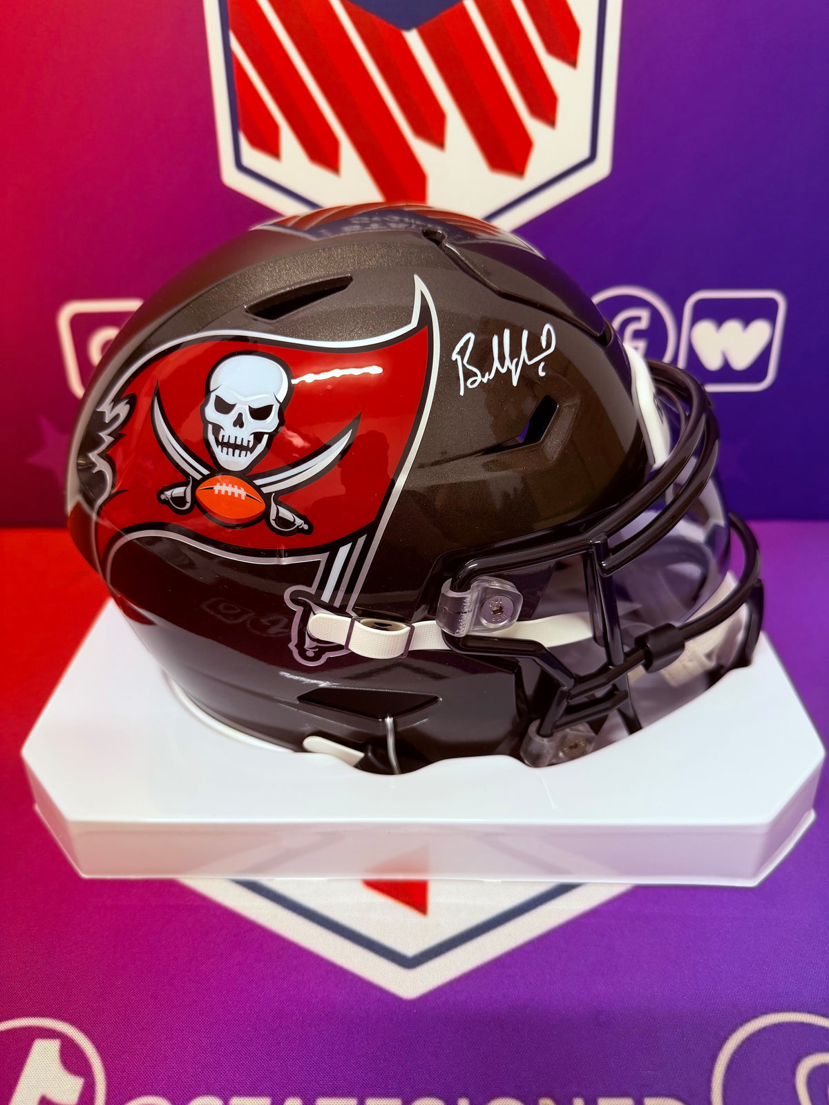 Baker Mayfield Tampa Bay Buccaneers Speed Mid Size Flex Helmet