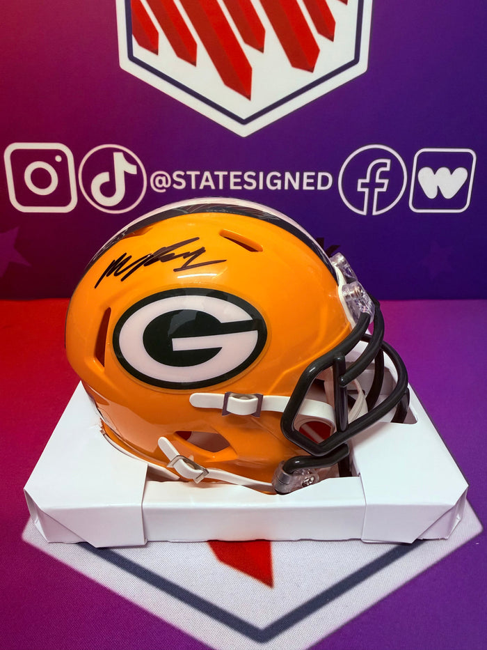Micah Parsons Green Bay Packers Speed Mini Helmet
