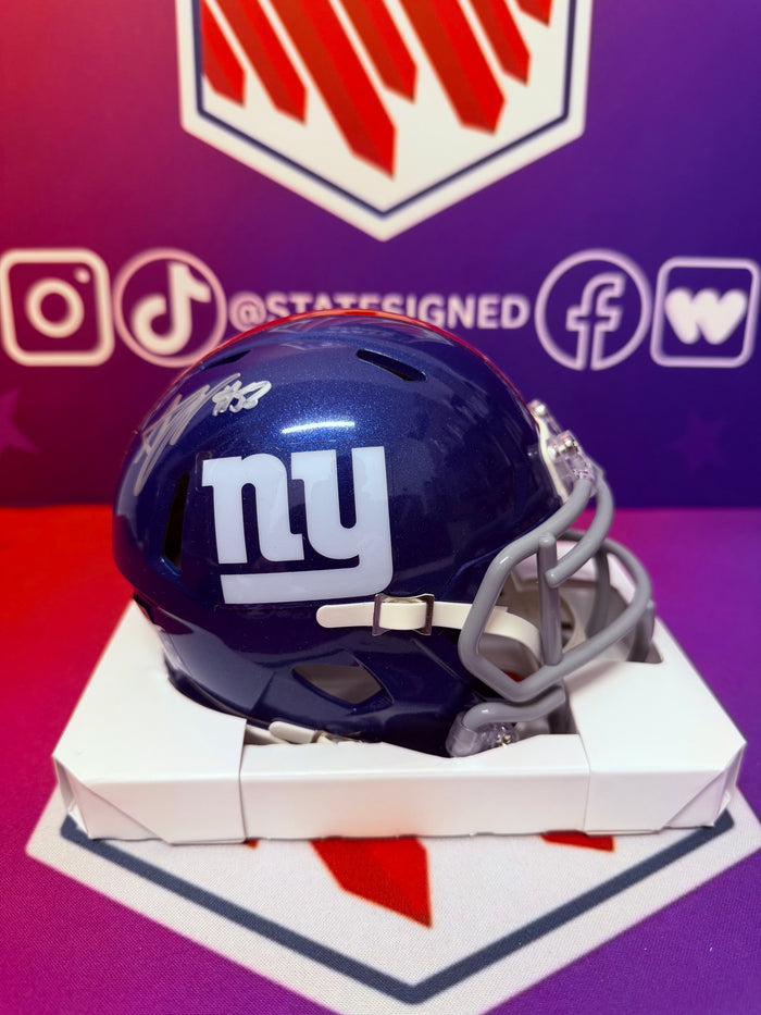 Arvell Reese New York Giants Speed Mini Helmet